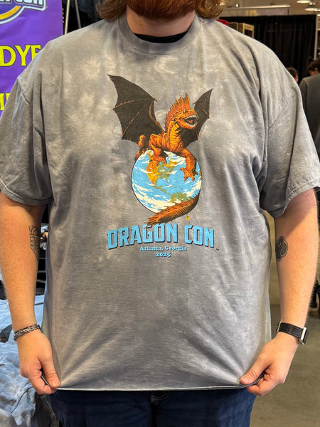 Dragon Con SILVER TIE DYE Unisex T-shirt 2025