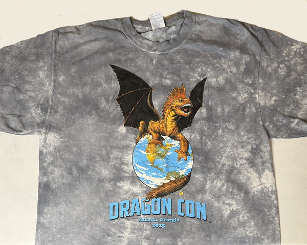 Dragon Con SILVER TIE DYE Unisex T-shirt 2025